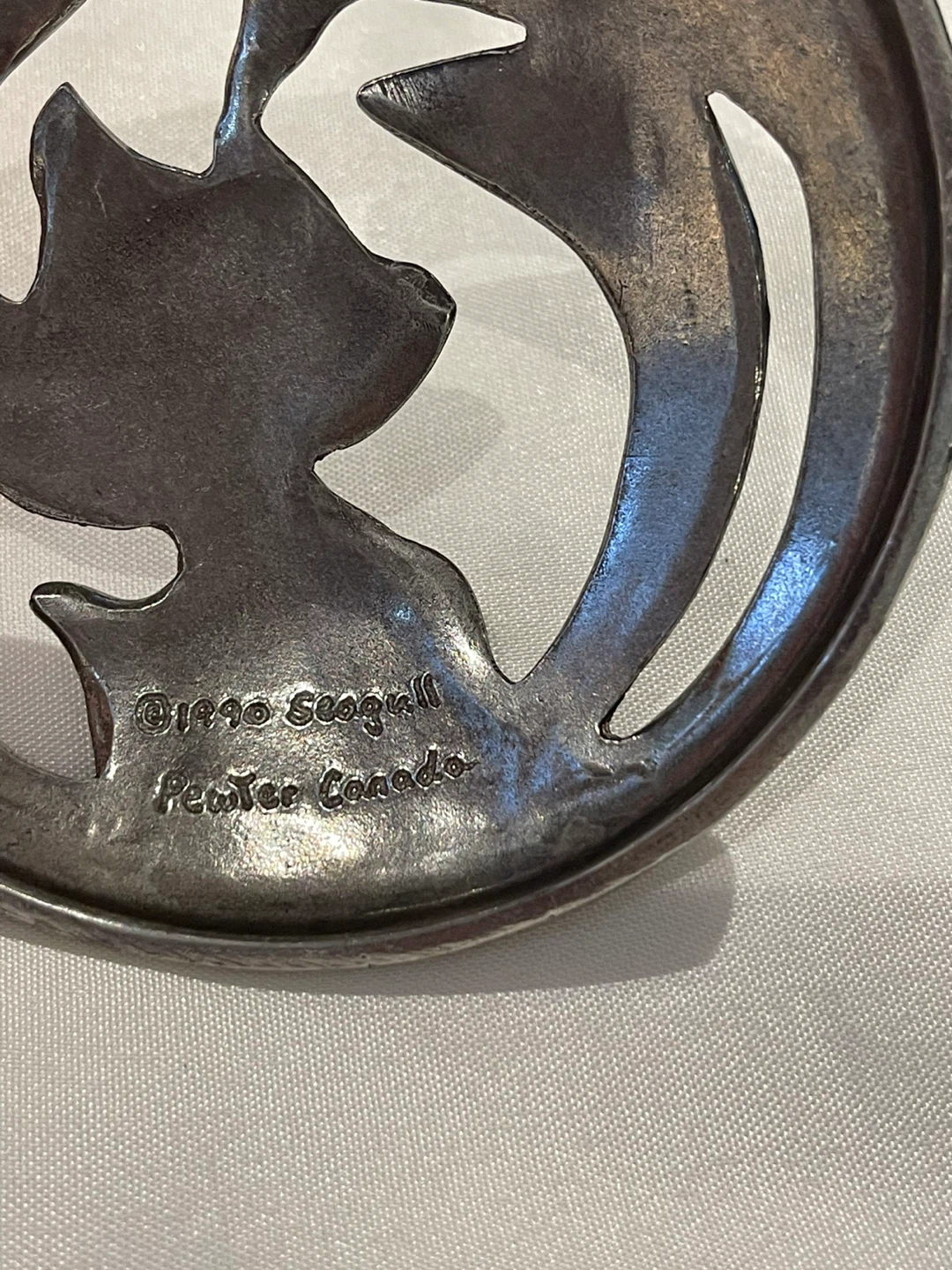 Seagull Pewter Canada 1990 Ornament - photo 3