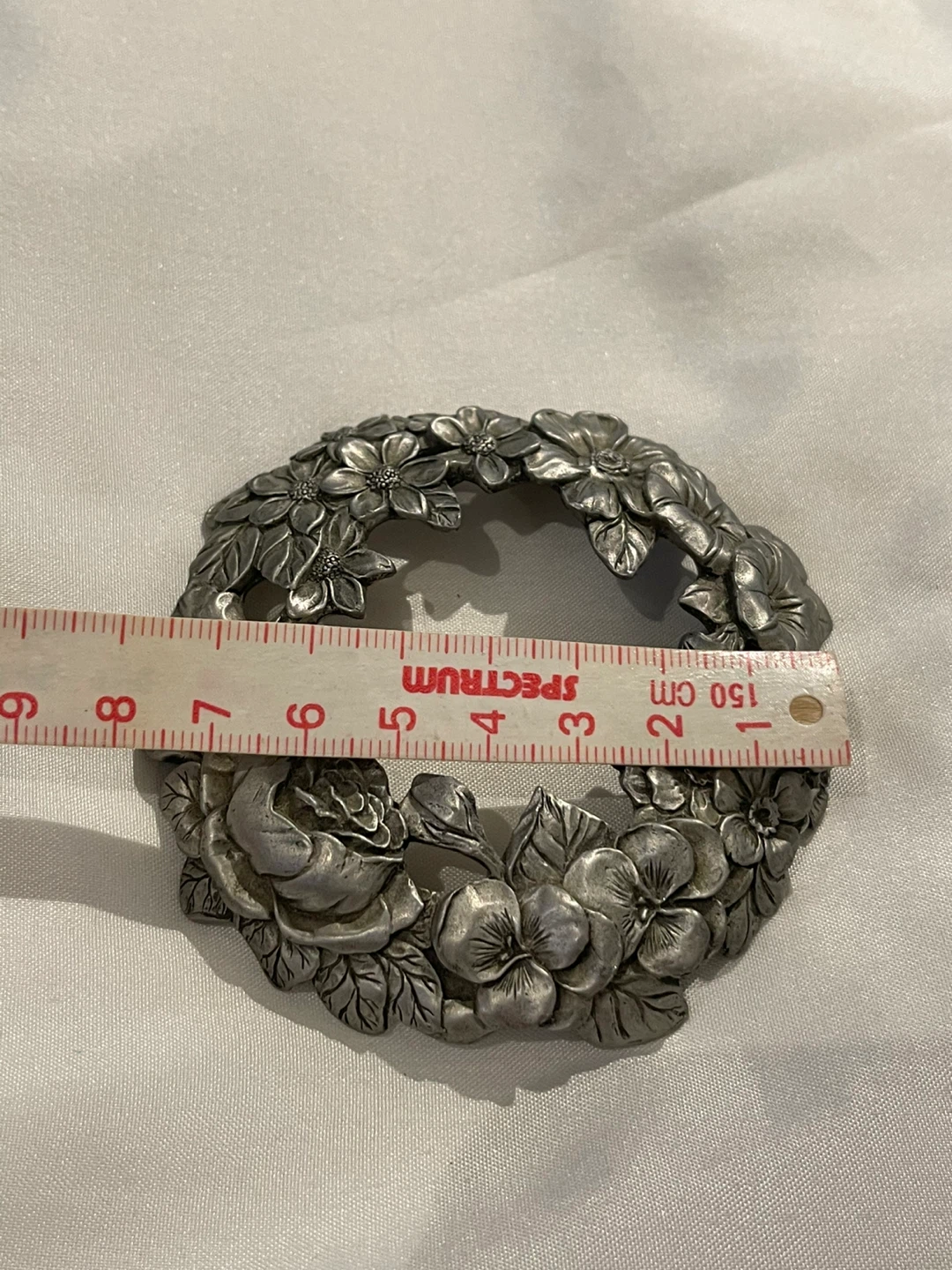 Vintage 1997 Seagull Canada Pewter Flower Lid - photo 2