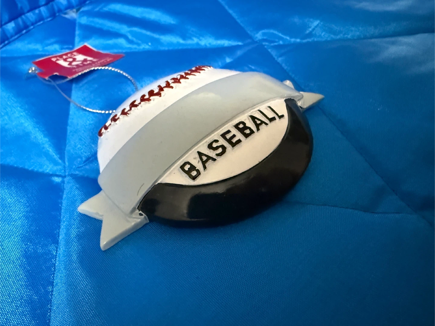 Place & Time Baseball Ornament - New - photo 4