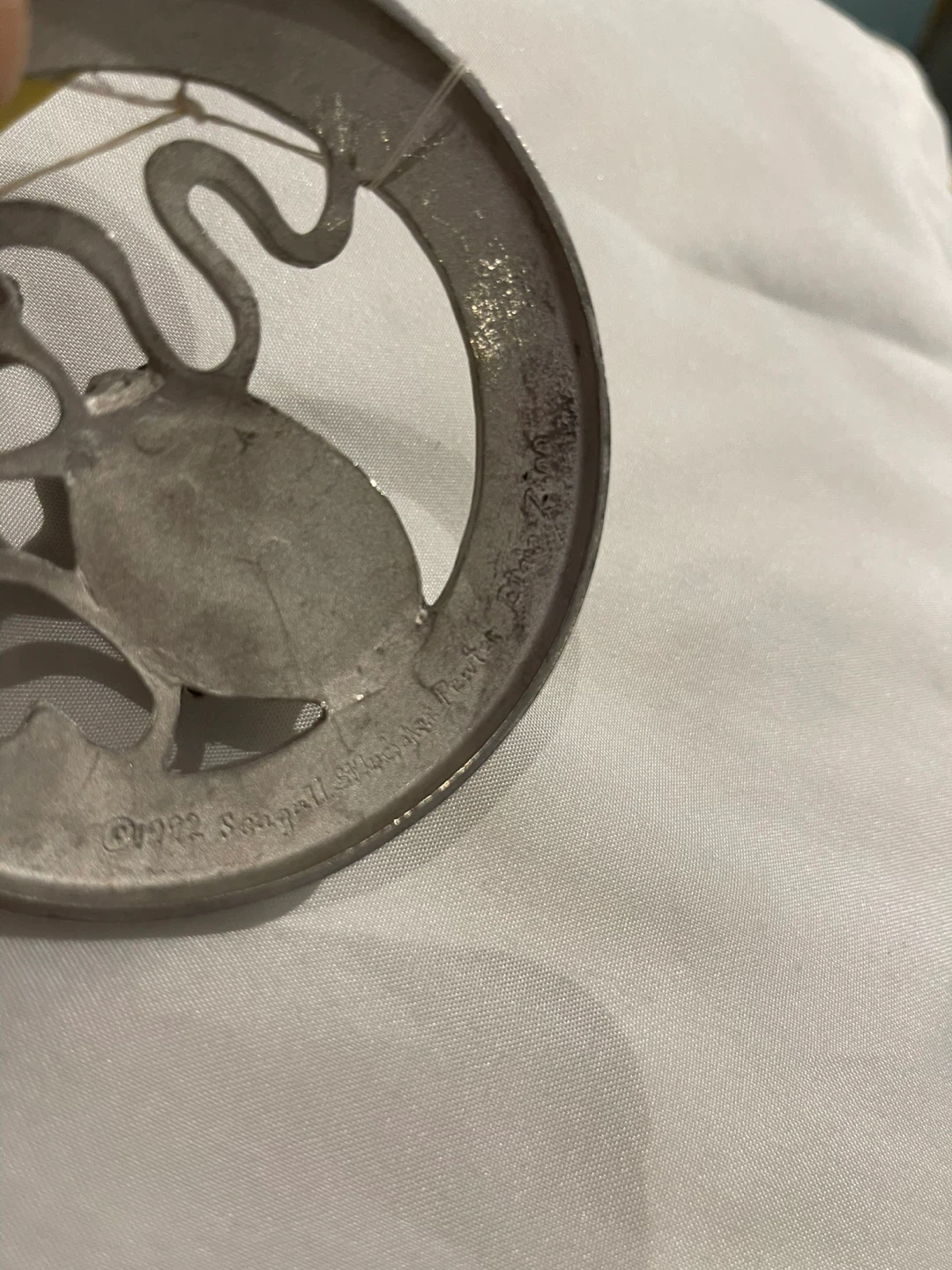 Seagull Pewter Art Reiker Cats Ornament - photo 3