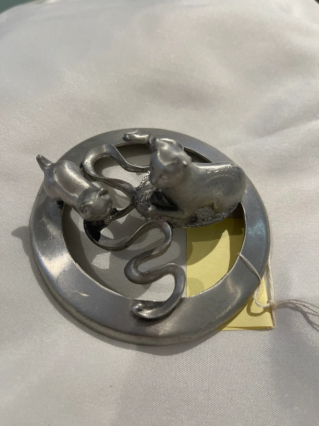 Seagull Pewter Art Reiker Cats Ornament