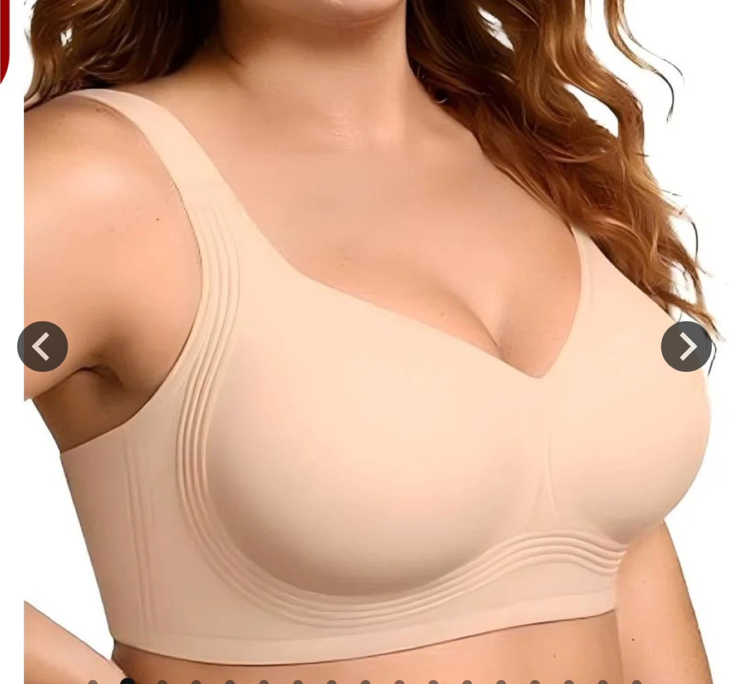 3 Comfortable Wireless Full Coverage Jelly Smoothing Bra