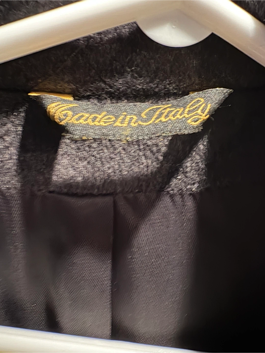 Chissa Made in Italy Wool Coat - Size 44 large - photo 4