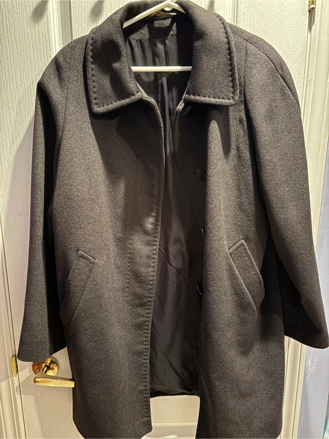 Chissa Made in Italy Wool Coat - Size 44 large - photo 3