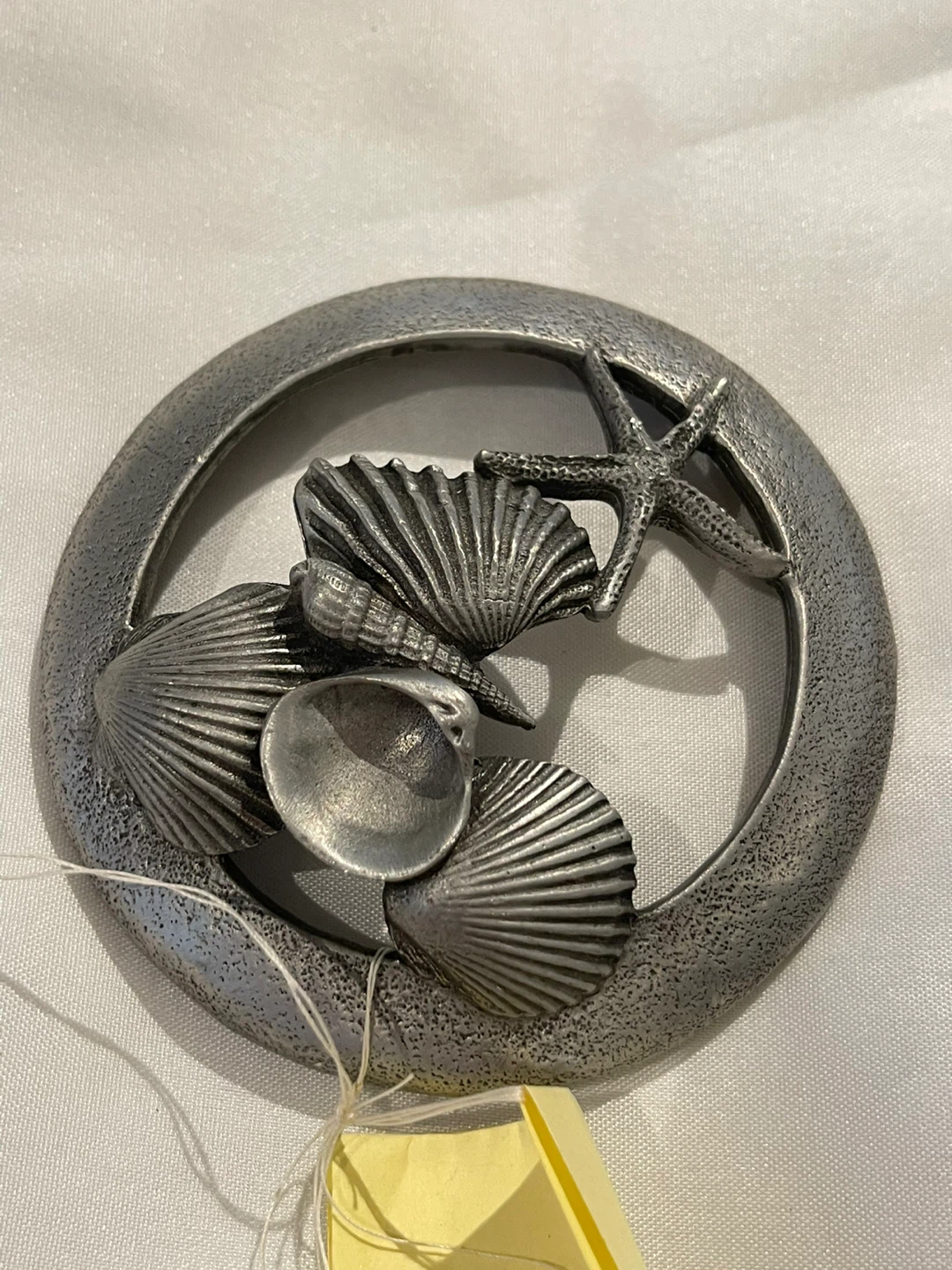 Seagull Canada Pewter Seashell jar top