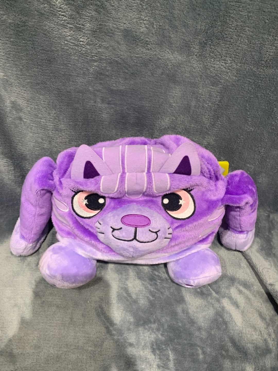 Lunch Pets Purple Cat Plush Lunchbox