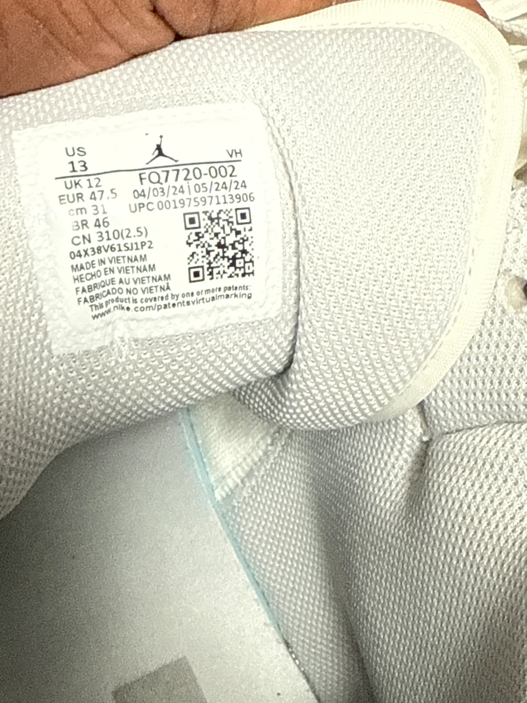 Air Jordan 1 Mid White Cool Grey - US 13 - photo 5