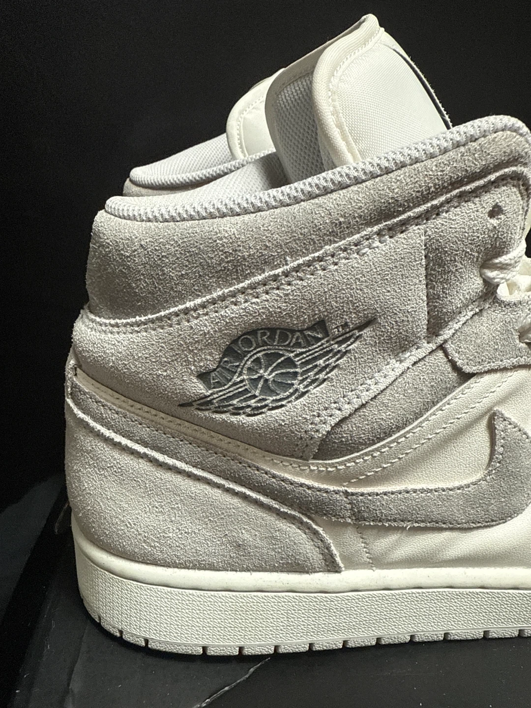 Air Jordan 1 Mid White Cool Grey - US 13 - photo 3