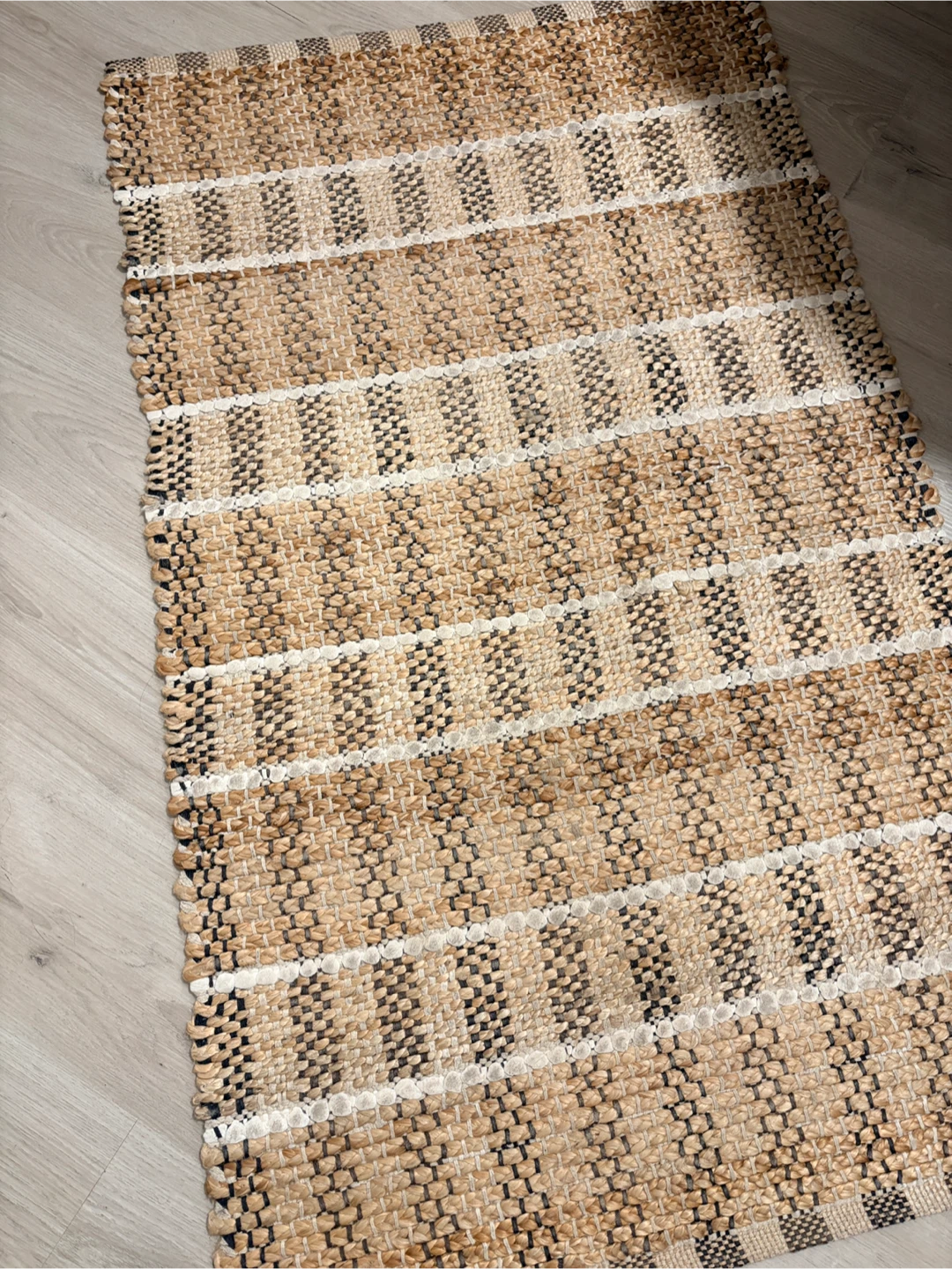 Woven Rug - Neutral Tones