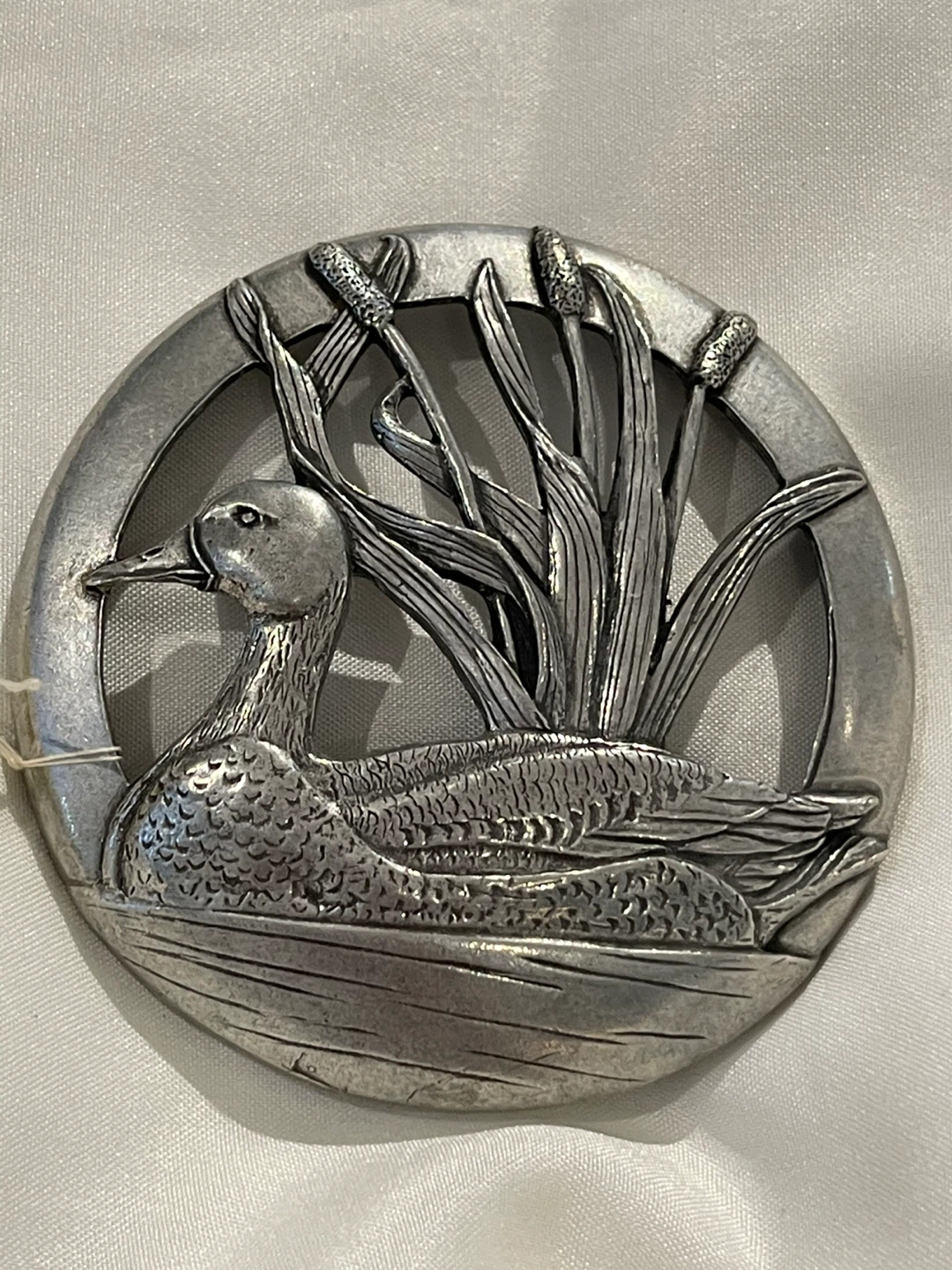 Seagull Pewter Canada Duck jar top