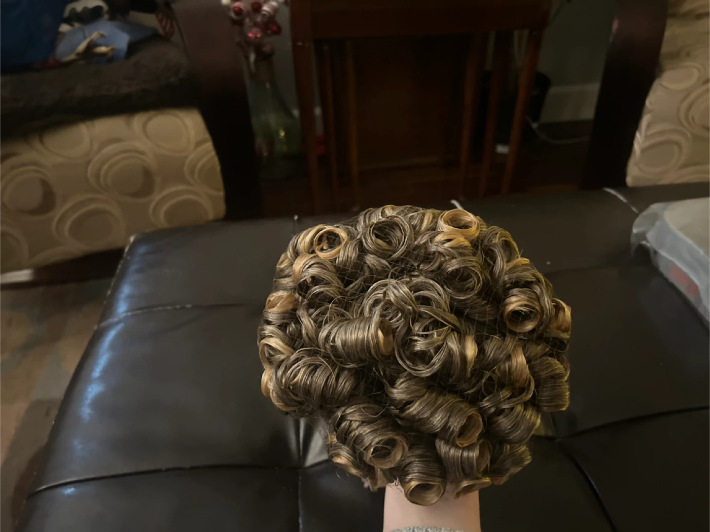 Curley drawstring hair piece - photo 4