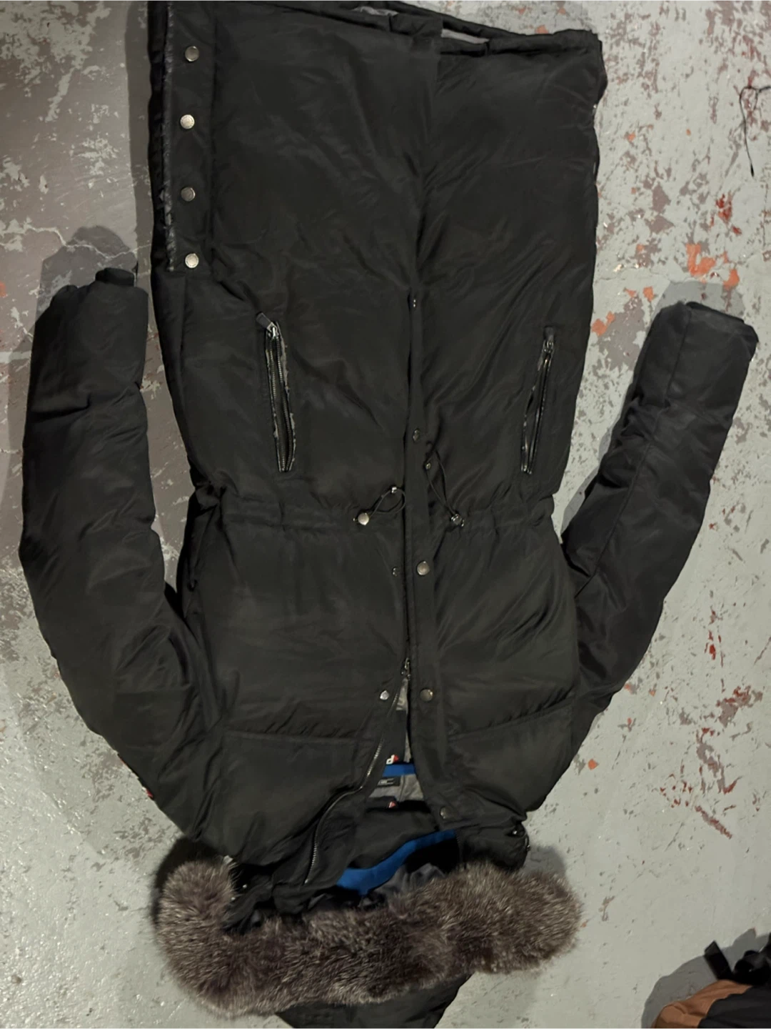 Black Winter Puffer Jacket