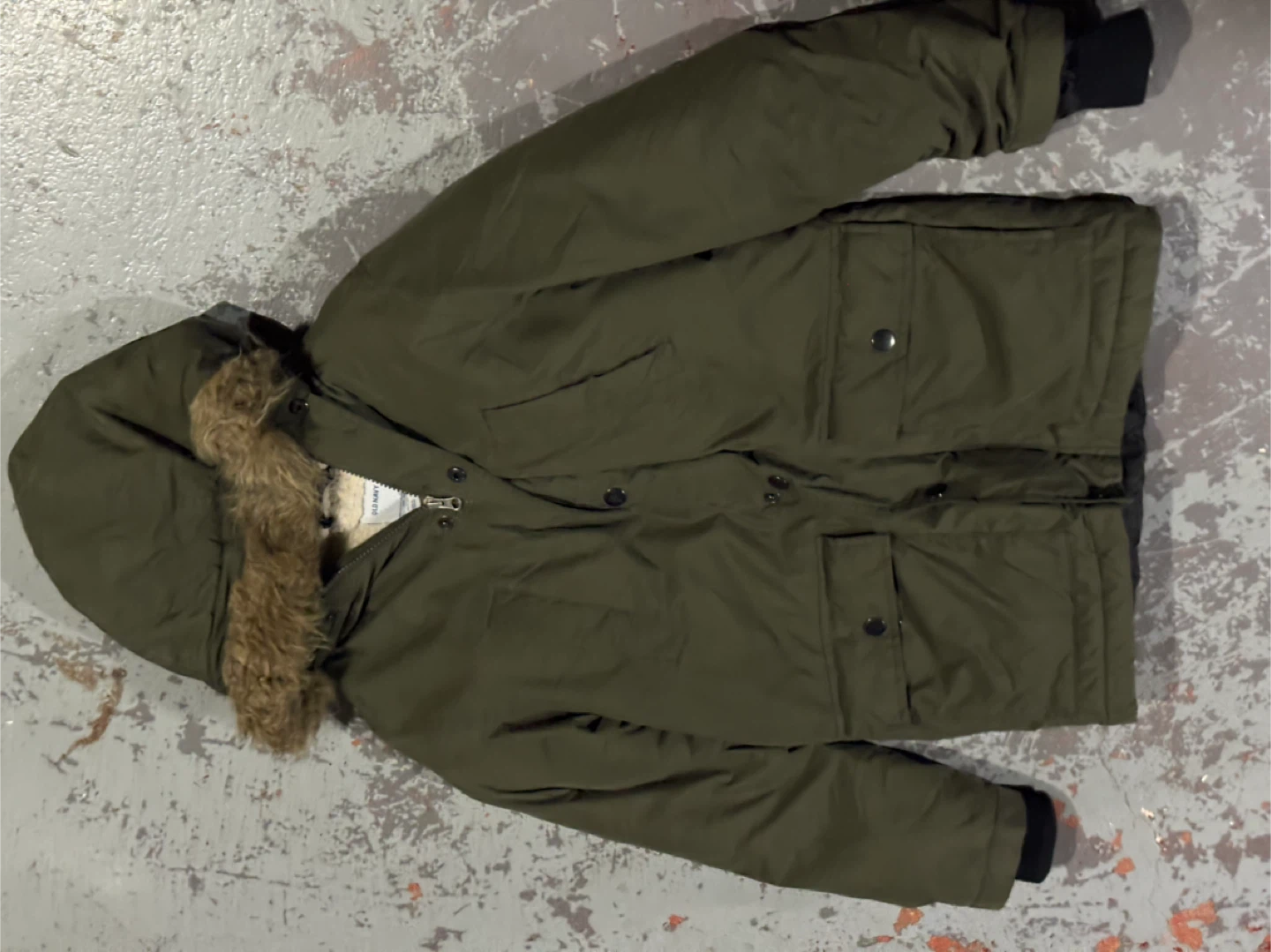 Old Navy Olive Green Winter Parka