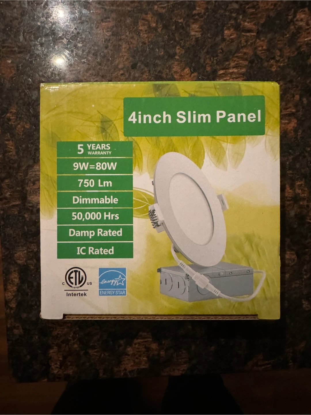 4inch Slim Panel LED Light - New