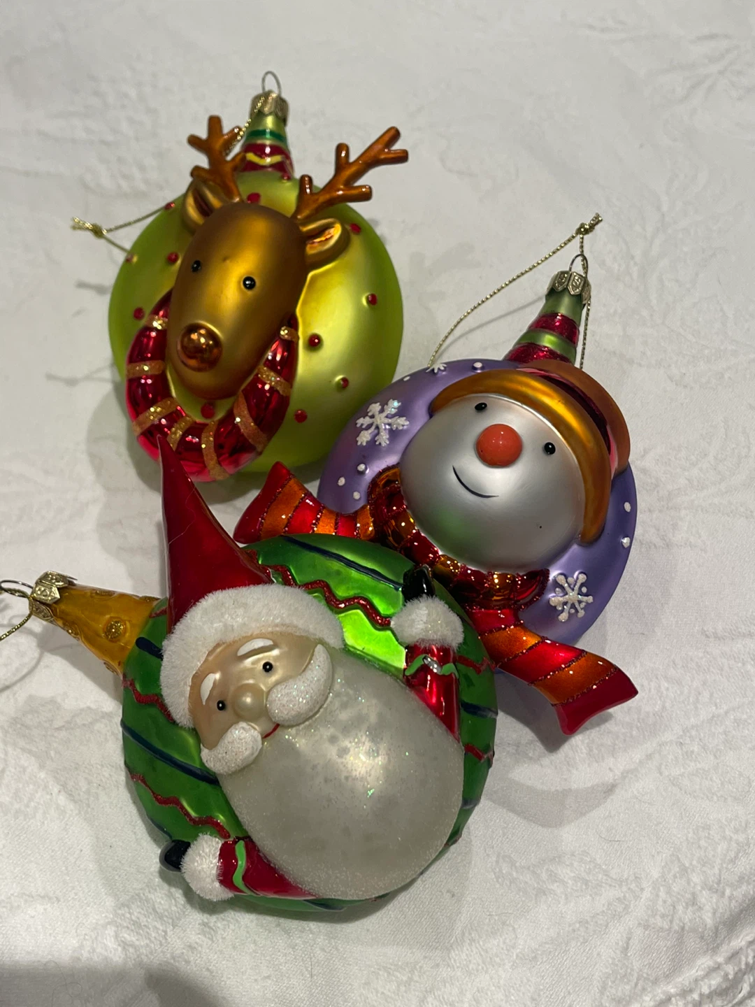 Christmas Ornaments - Set of 3