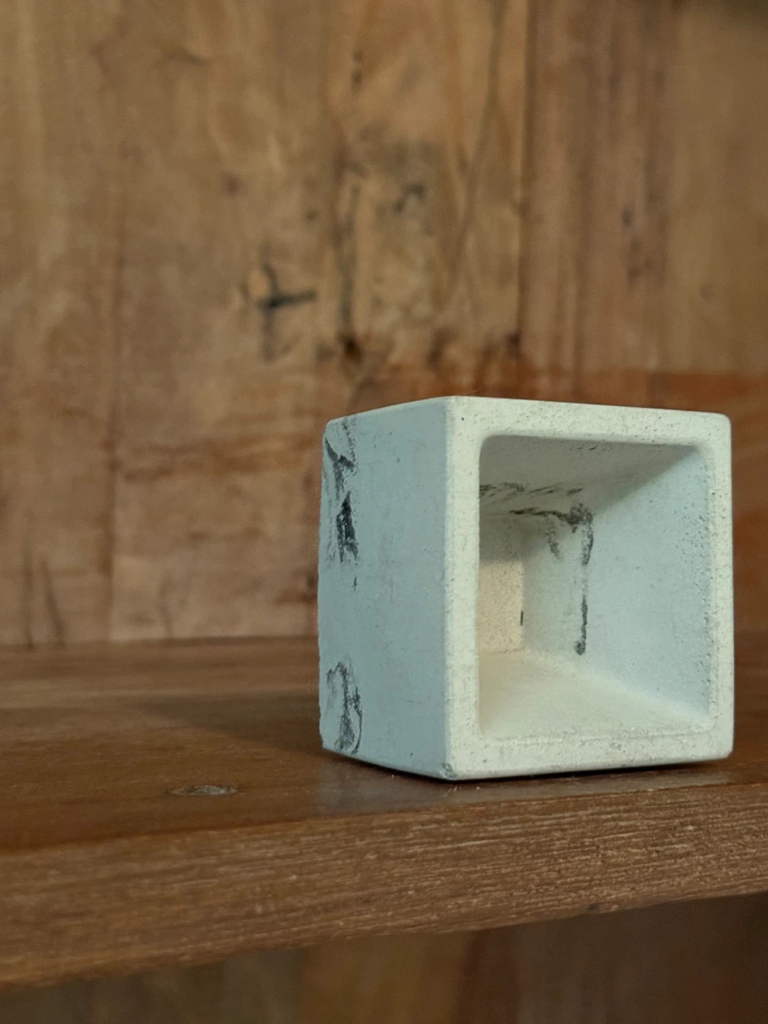 Square Concrete Planter - photo 4