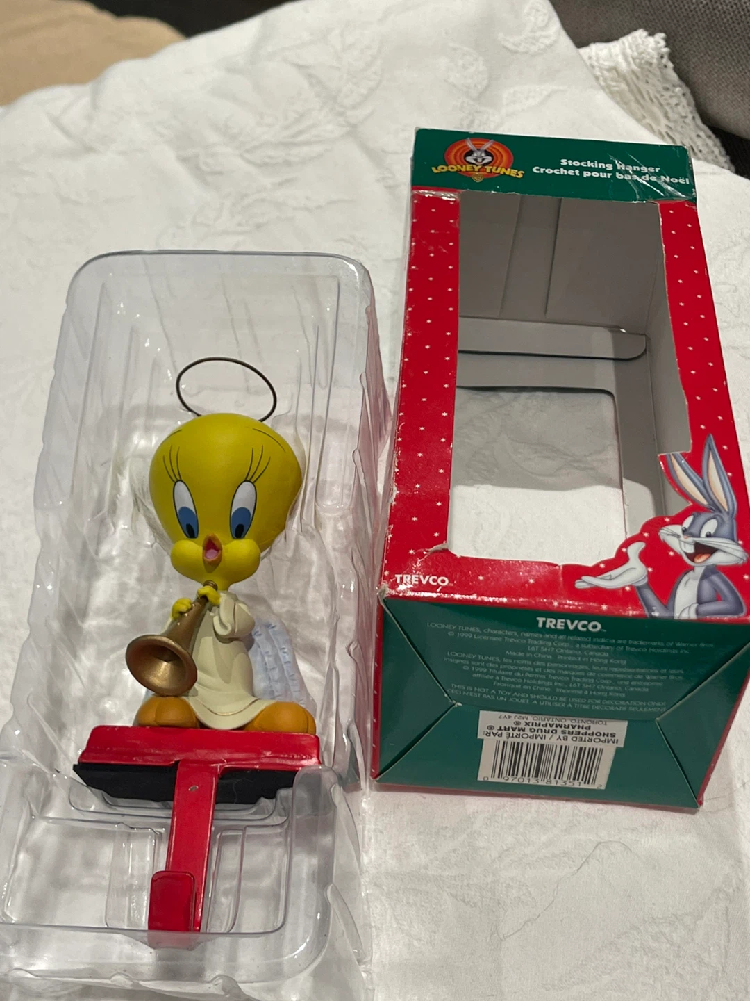 Tweety Bird Stocking Hanger - New in Box! - photo 2