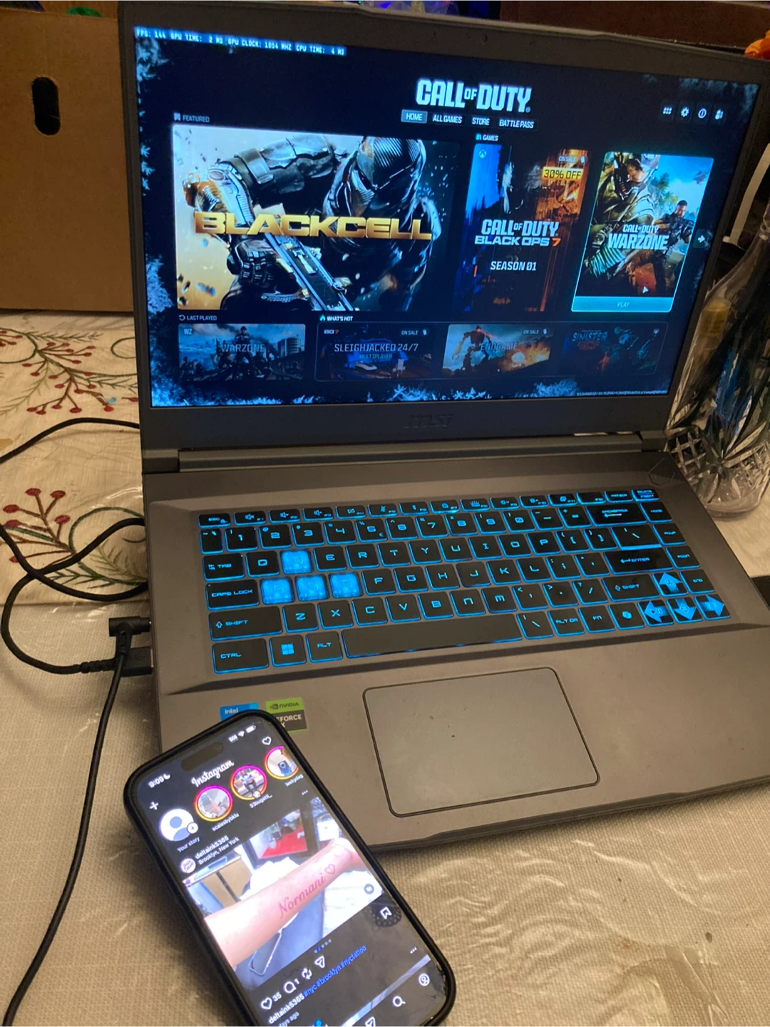MSI Thin 15 Gaming Laptop (RTX 4050)