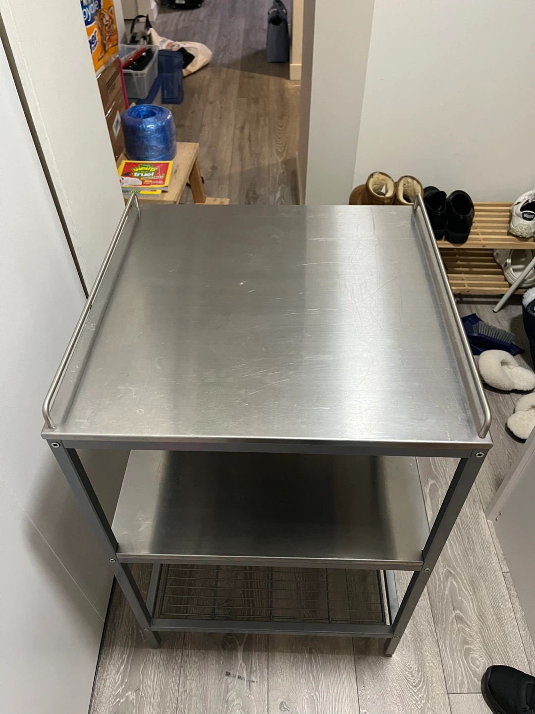 Stainless Steel Kitchen Cart - photo 3