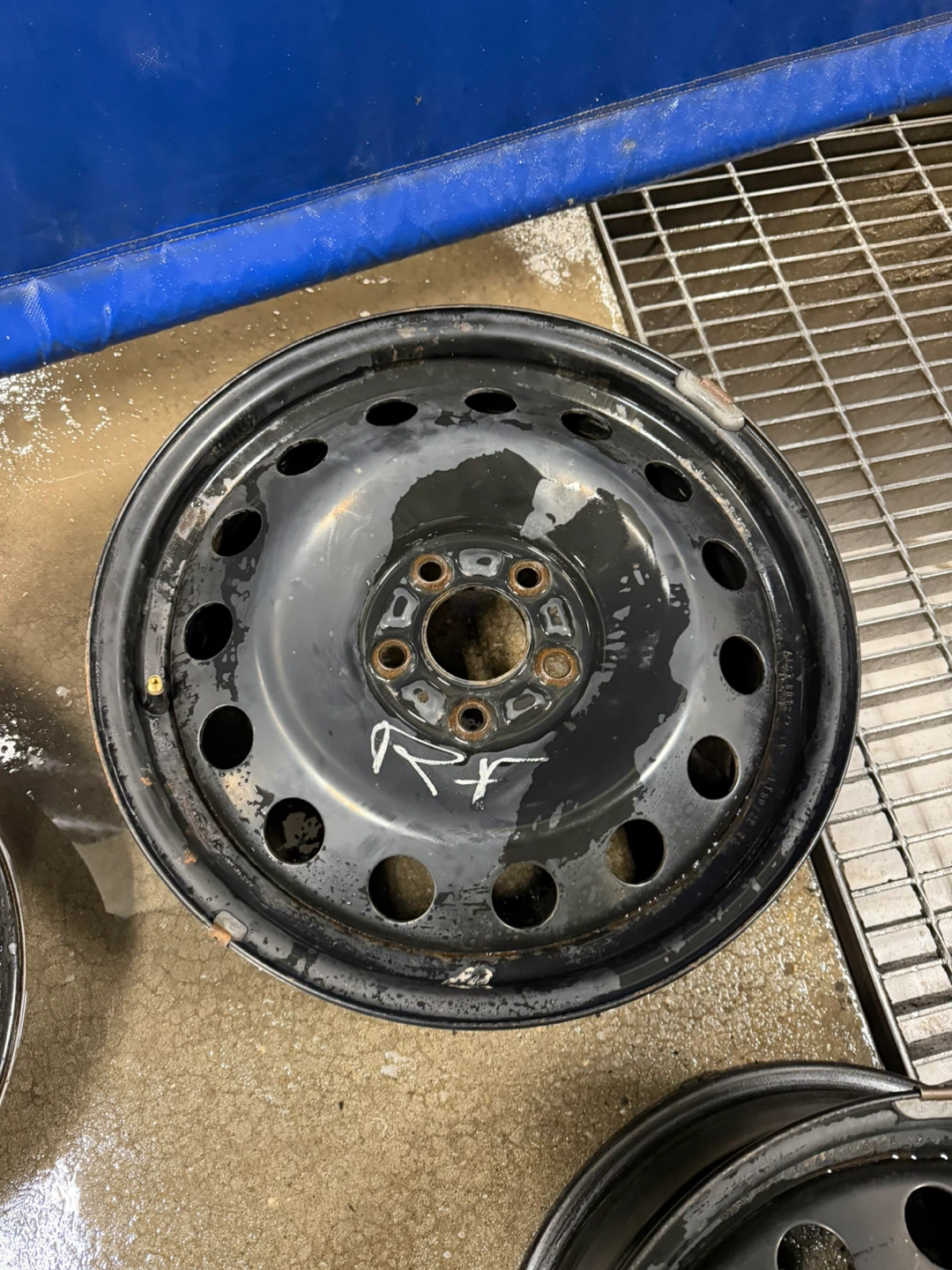Mazda OEM 17 inch Steel Wheels / Steelies - photo 4