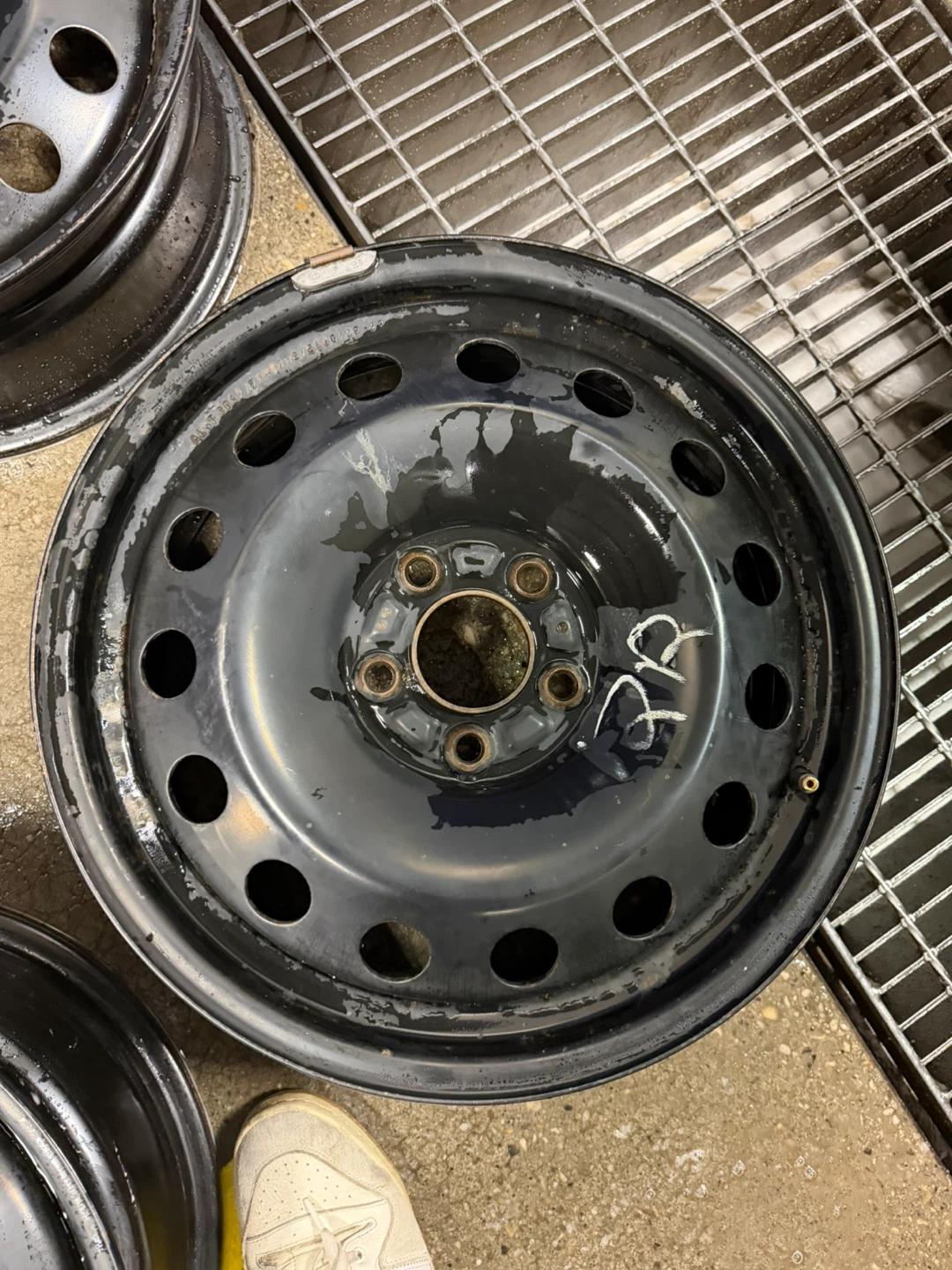 Mazda OEM 17 inch Steel Wheels / Steelies - photo 5
