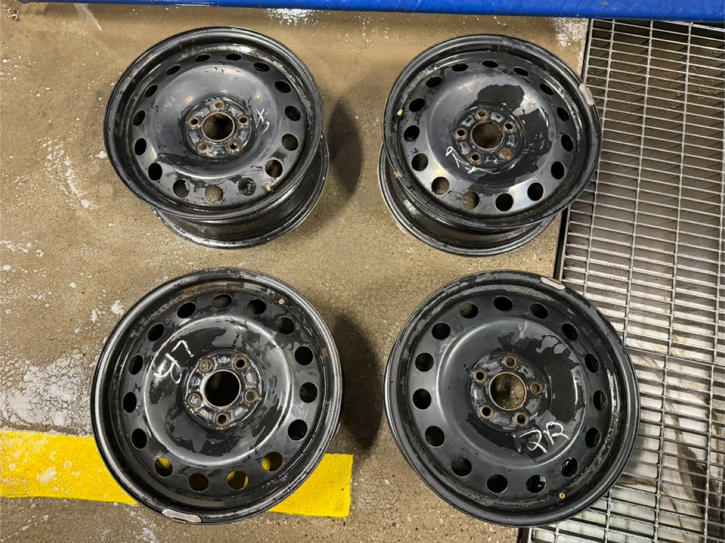 Mazda OEM 17 inch Steel Wheels / Steelies