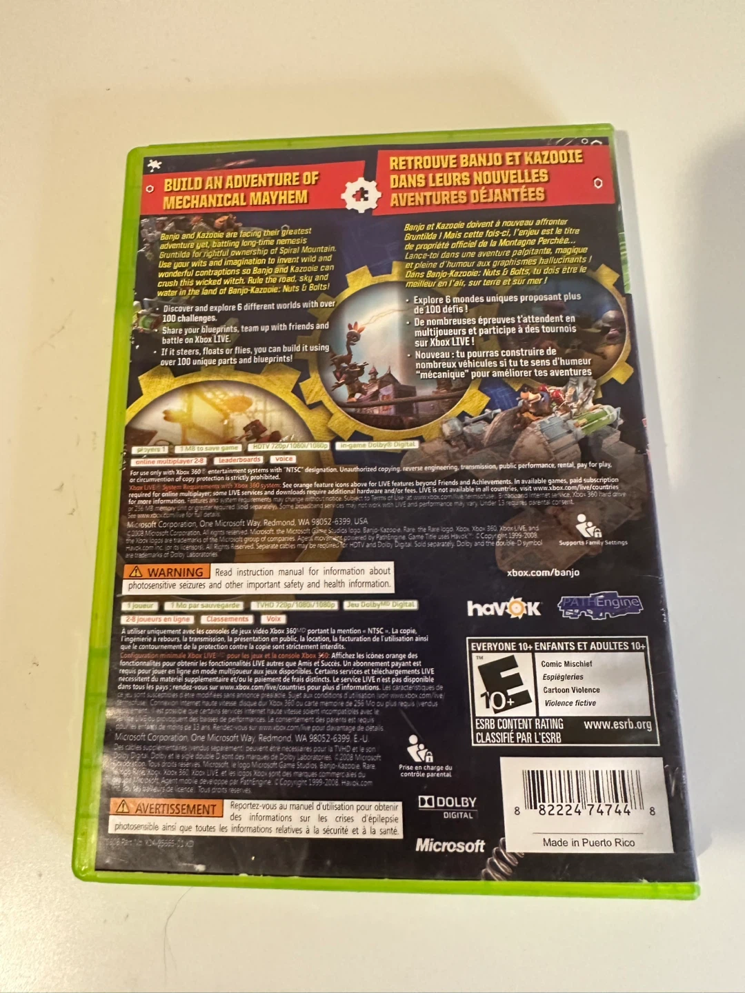 Banjo-Kazooie: Nuts & Bolts - Xbox 360 Game - photo 2