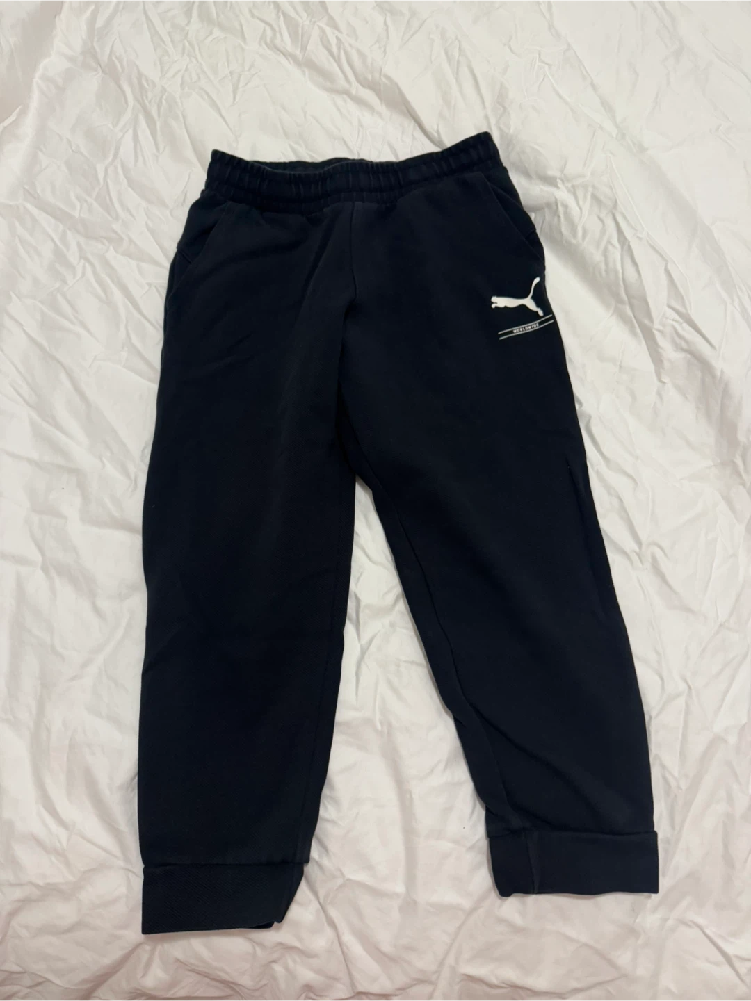 Puma Womens Black Sweatpants - Size Small