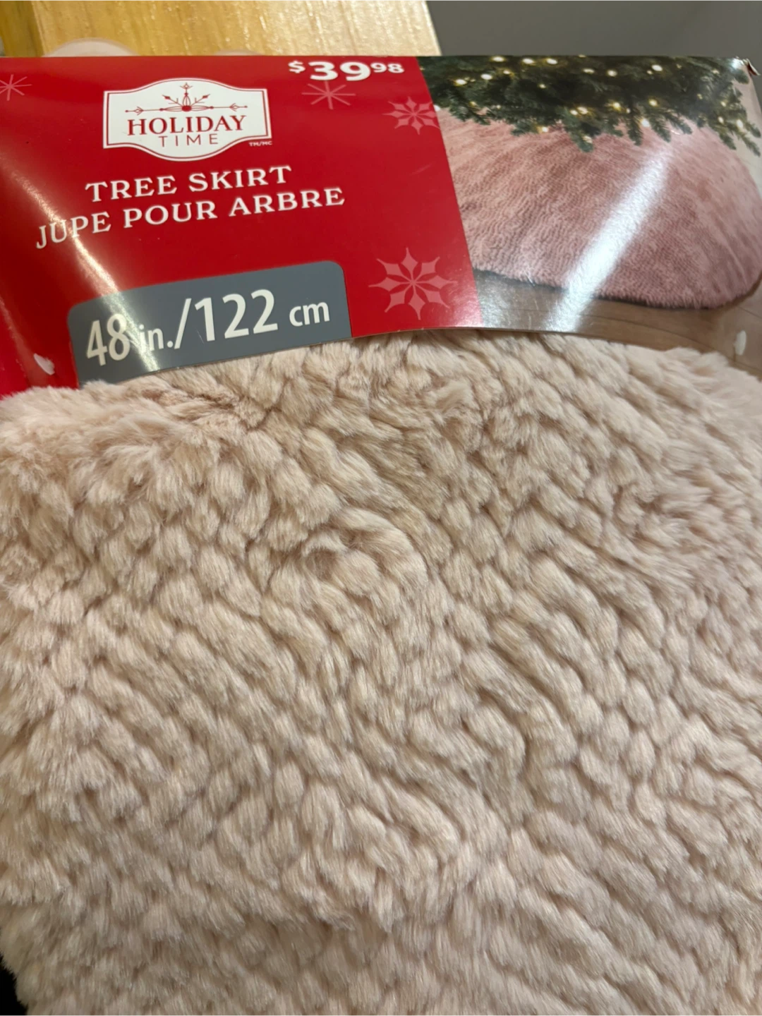 Holiday Time Tree Skirt - 48 in / 122 cm - photo 2