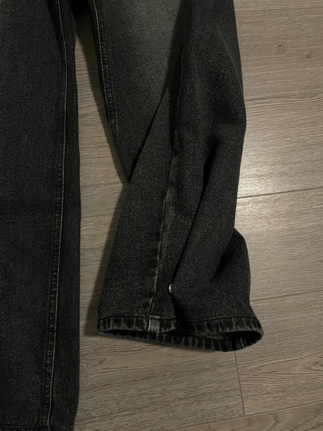 Wide Leg Cropped Jeans - photo 2