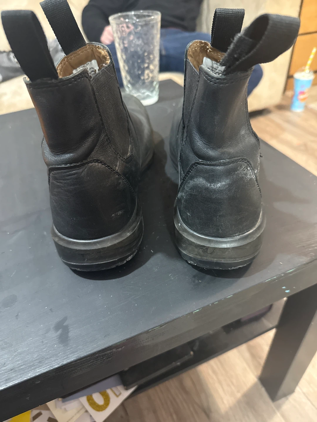 Black BLUNDSTONE 163 Work and Saftey Boots- Size 10 - photo 3