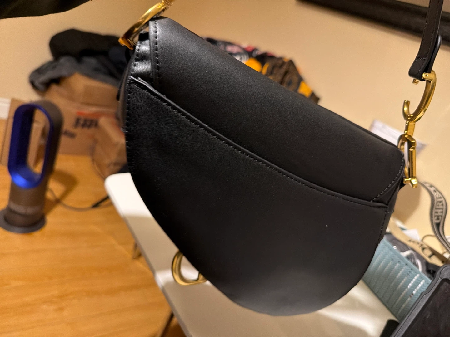 Christian Dior Saddle Bag Black - photo 3