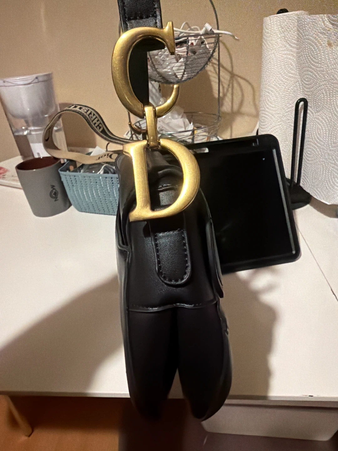 Christian Dior Saddle Bag Black - photo 2