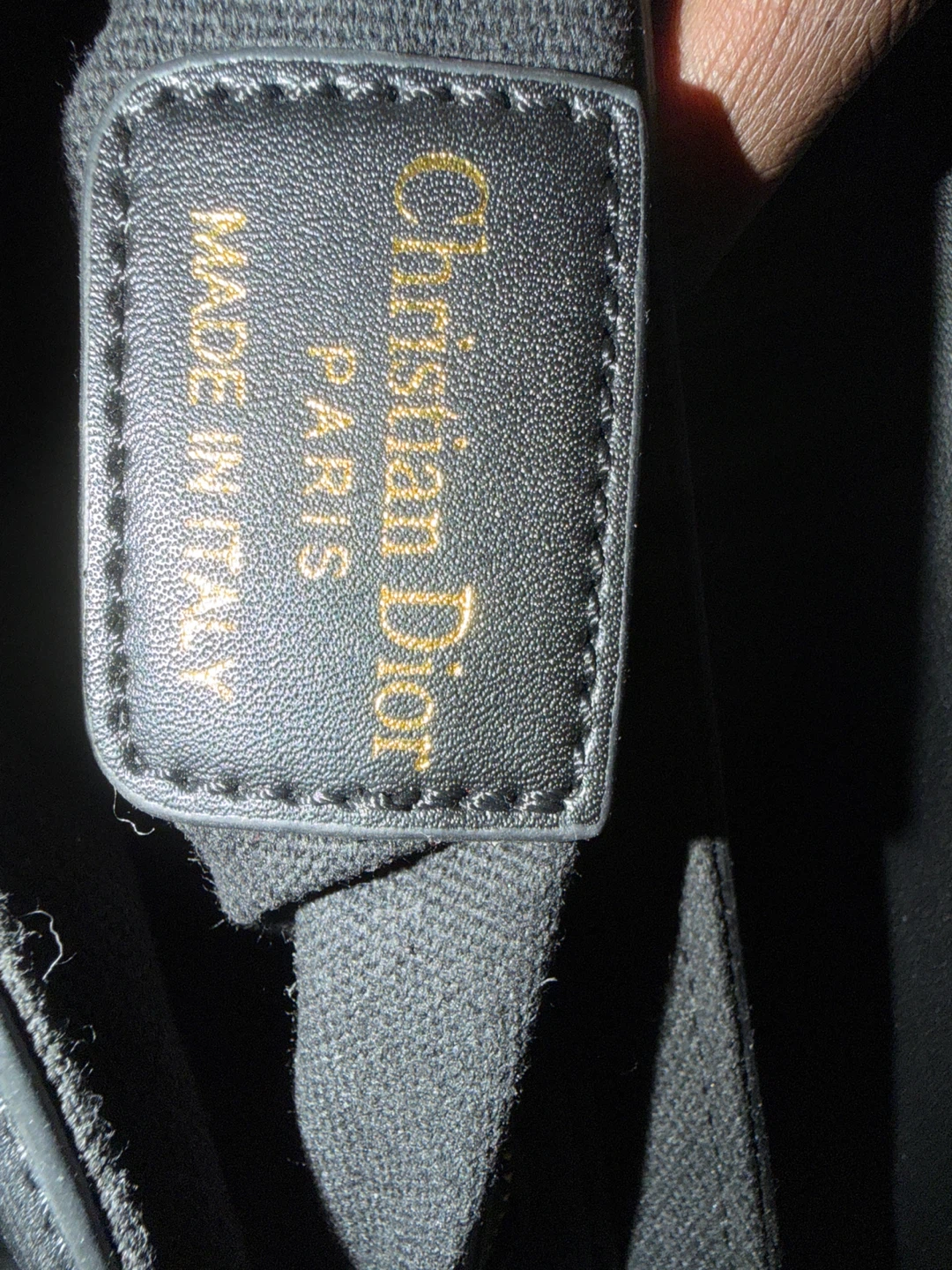 Christian Dior Saddle Bag Black - photo 4