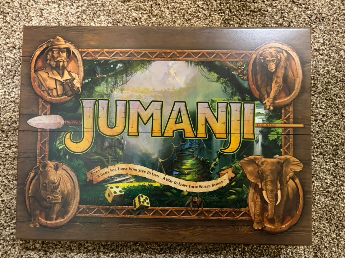Jumanji: The Game - Wooden Box Edition