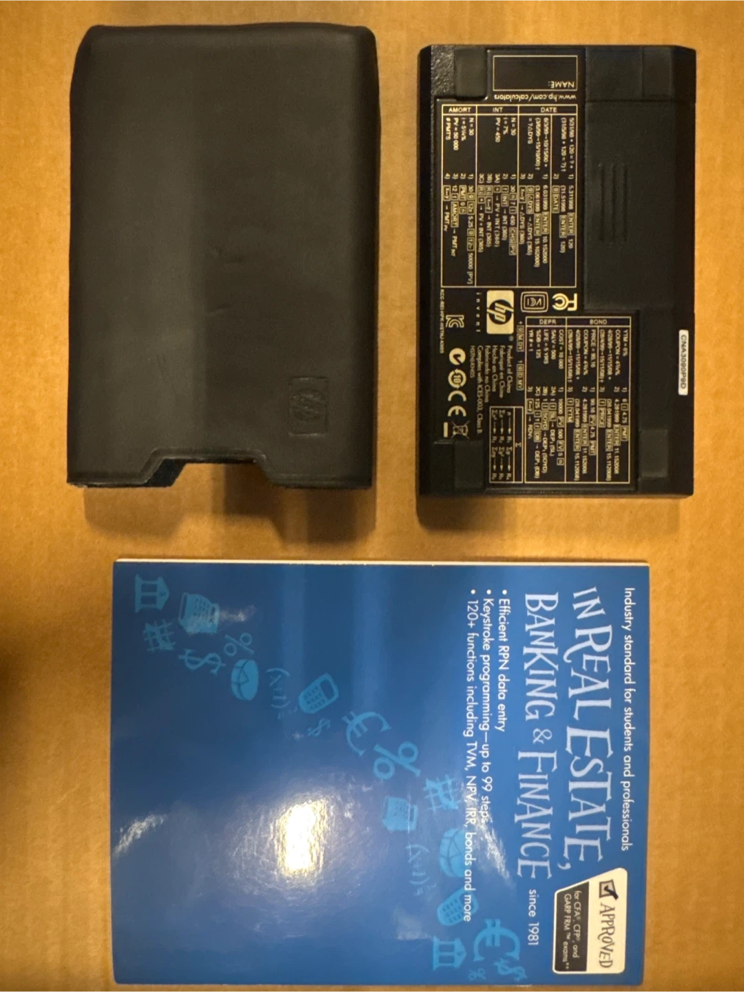 HP 12C Financial Calculator w/ Case & Box - photo 2
