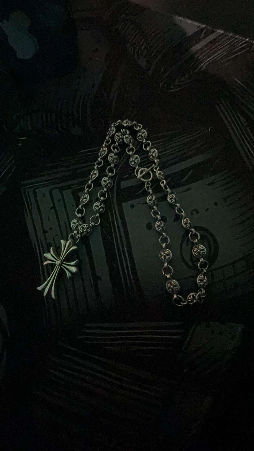 Chrome Hearts Cross Pendant Necklace