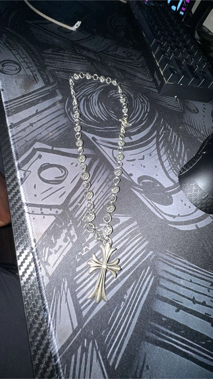 Chrome Hearts Cross Pendant Necklace - photo 3
