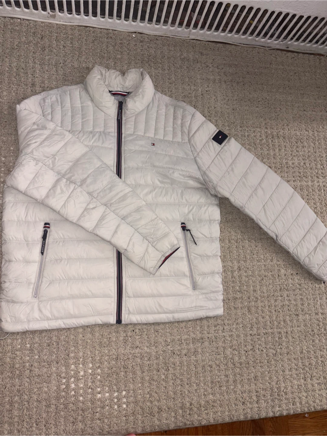 Tommy Hilfiger Puffer Jacket - White