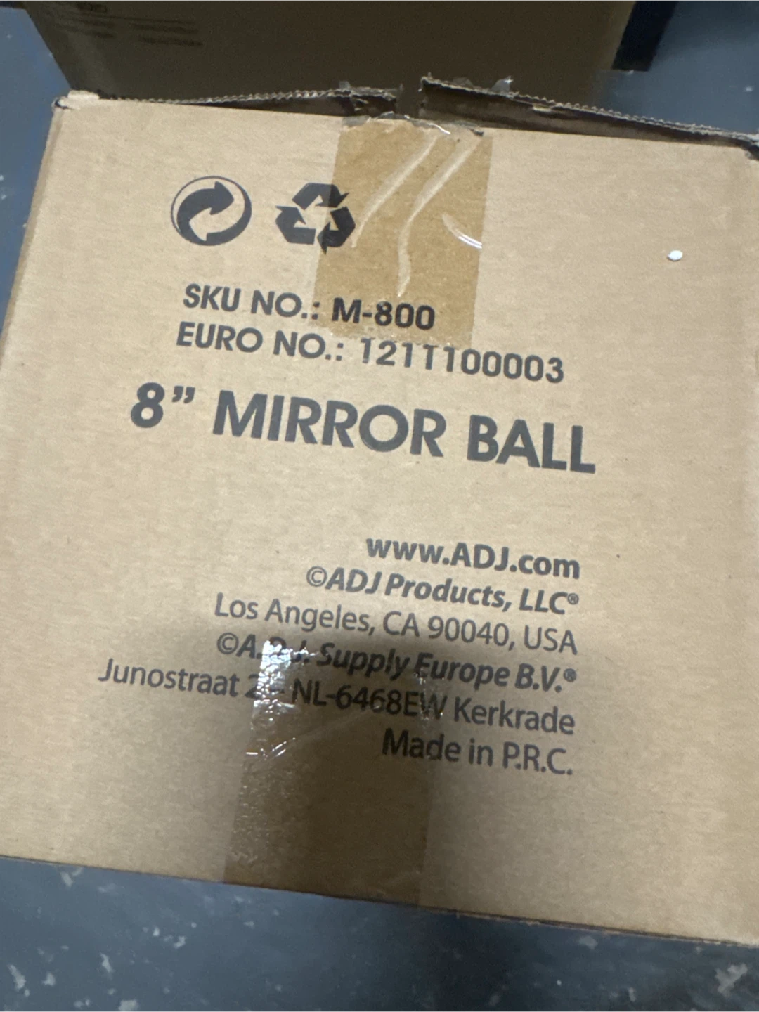 ADJ 8" Mirror Ball - New in Box!