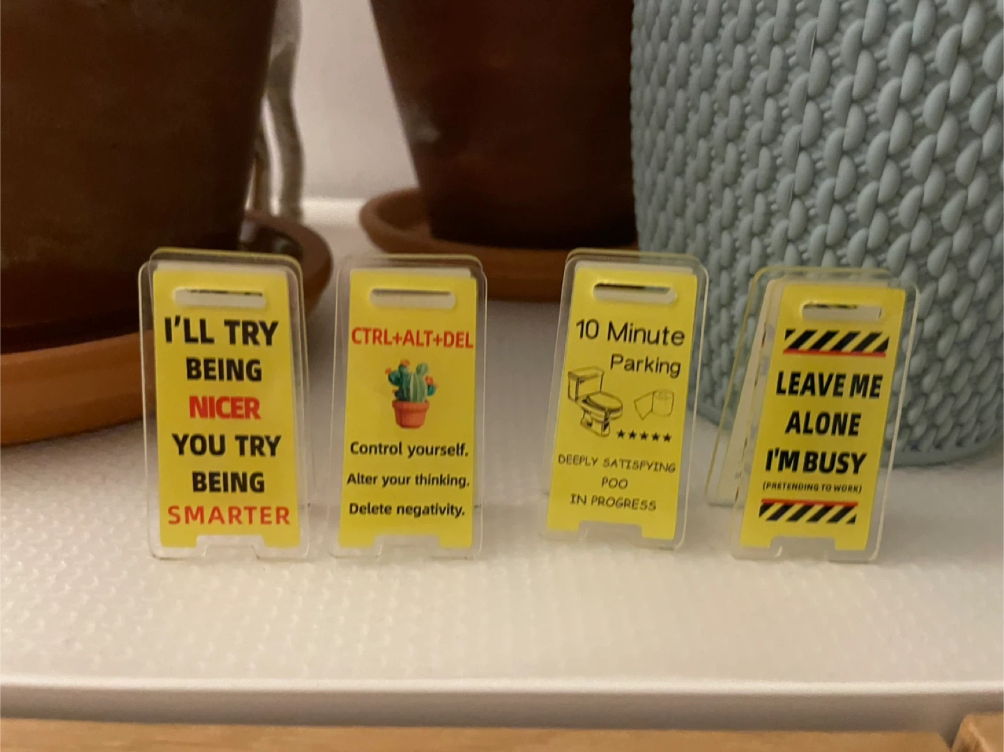 Desk Signs - Funny Office Decor - photo 2