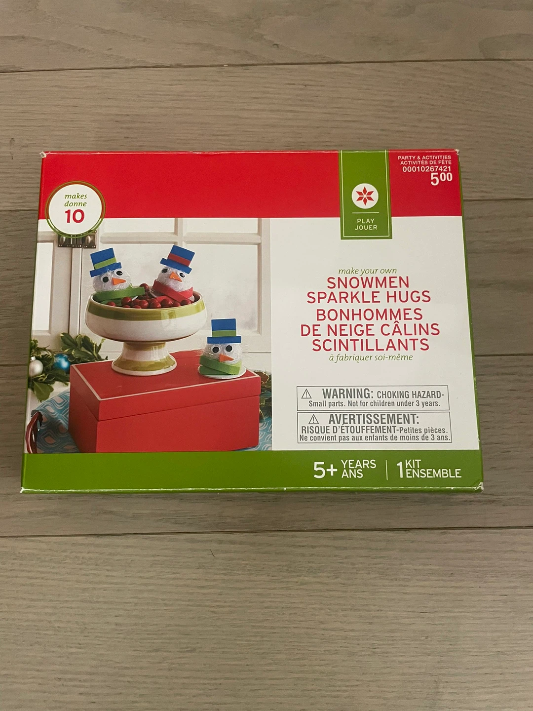 #gifting PLS READ Snowmen Sparkle Hugs DIY Craft Kit
