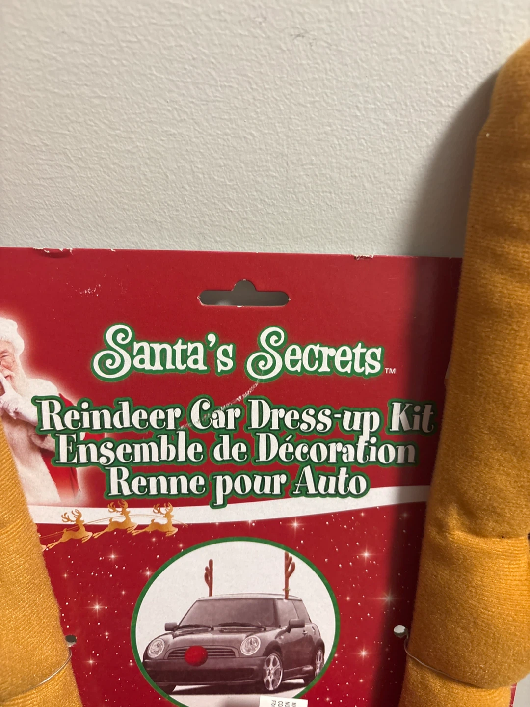 Santa's Secrets Reindeer Car Dress-up Kit - New - photo 3