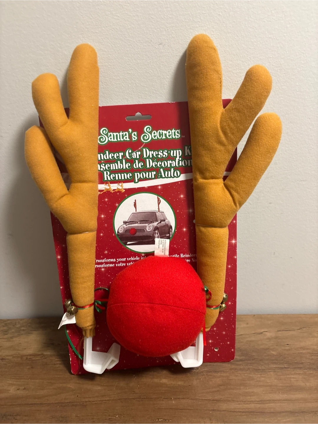 Santa's Secrets Reindeer Car Dress-up Kit - New