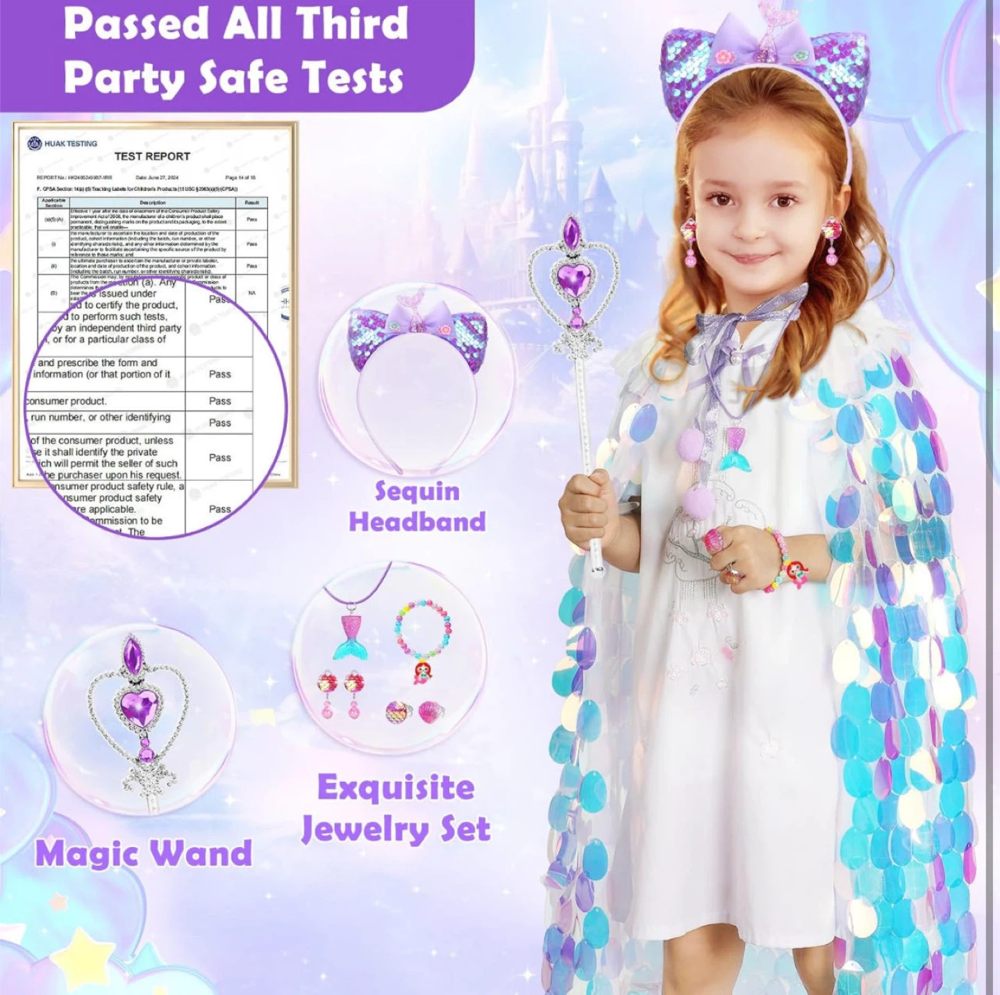Mermaid Costume for Girls - photo 3