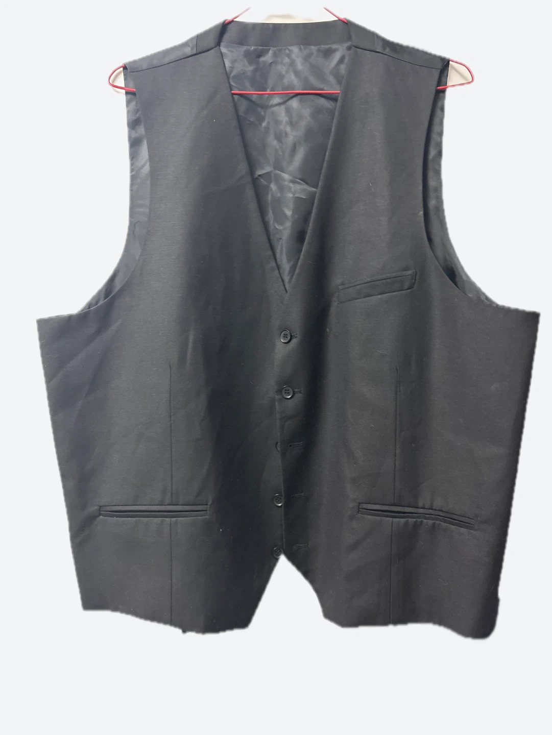 Black Dress Vest - Size XL