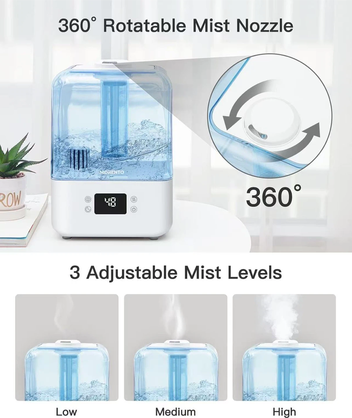 Humidifier - 4.5L Large Capacity - photo 3