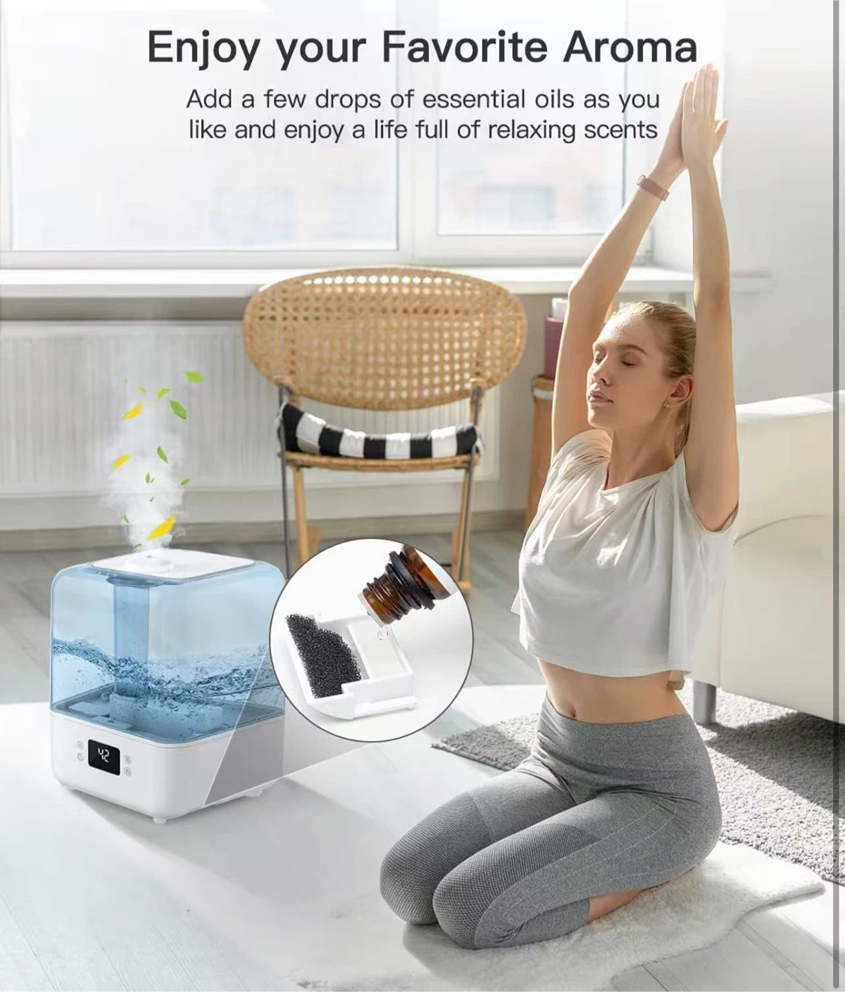 Humidifier - 4.5L Large Capacity - photo 5