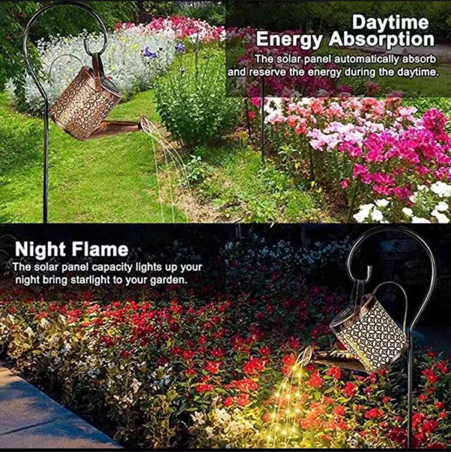 Solar Watering Can Light - Garden Decoration - photo 3