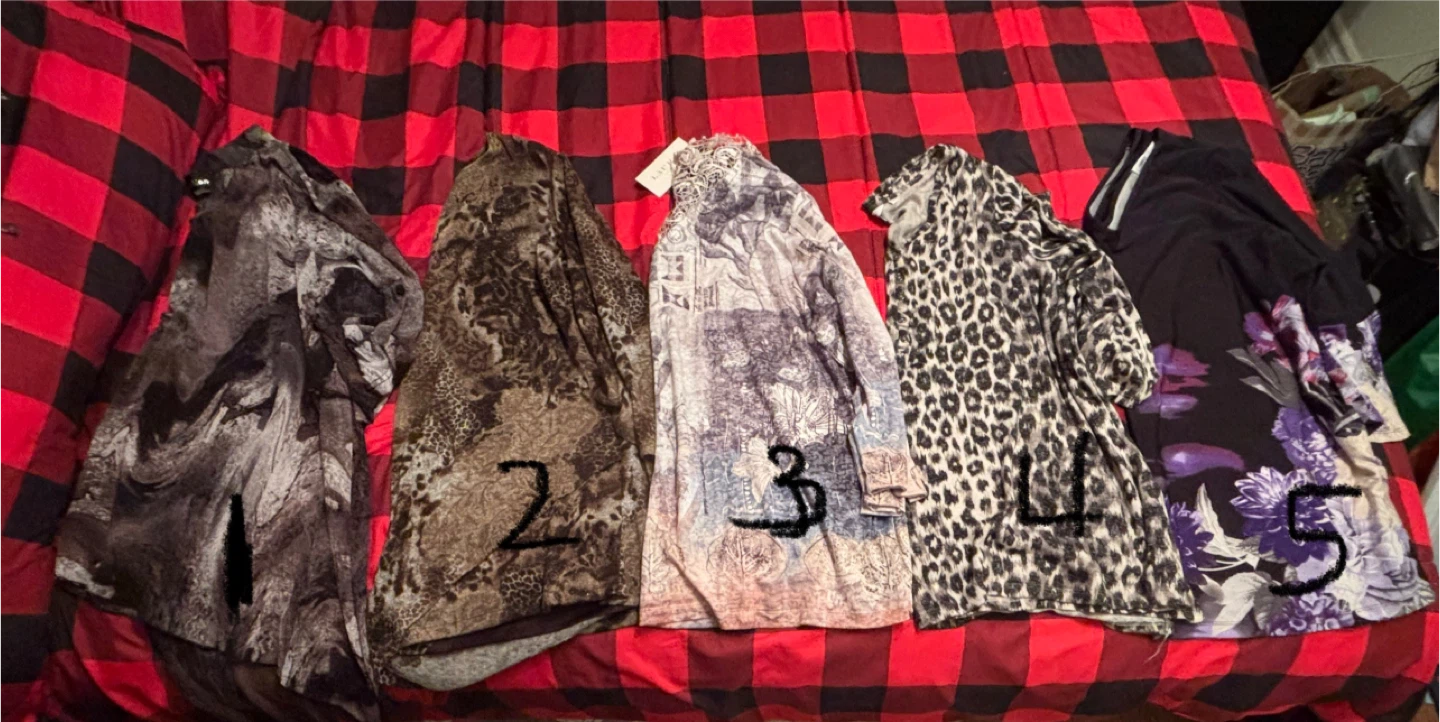 Assorted Ladies tops,  please read description